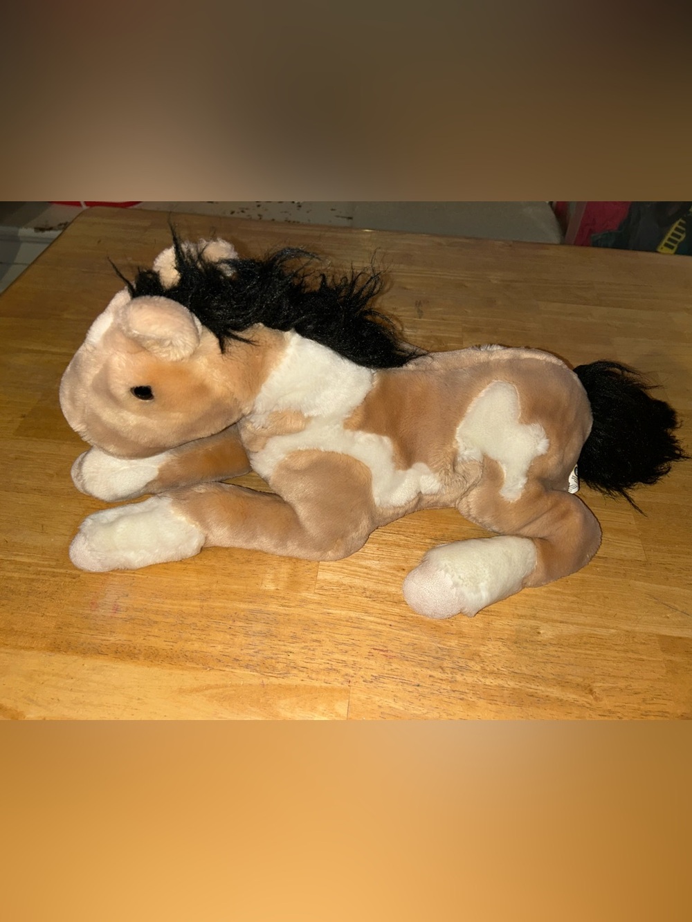 Breyer Butterscotch Pinto Cartwright with white socks plush plushie stuffed anim
